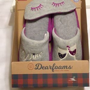 Dearfoam Memory Foam “Wine Time” Sleep Set